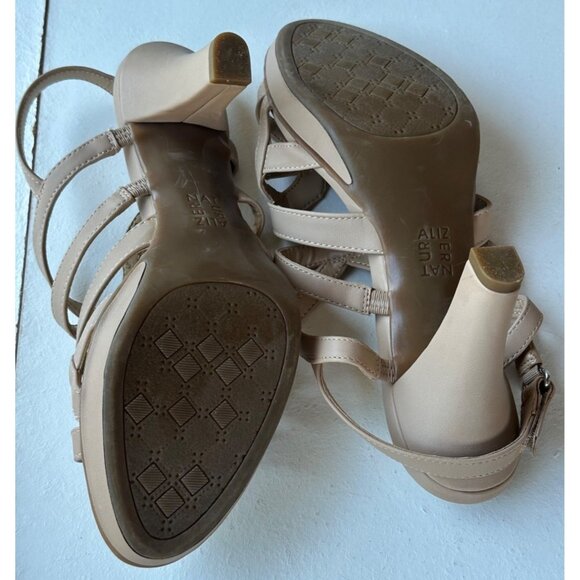 Light Brown Tan Colored High Heeled Dress Shoes Women's Size 10M (NWT-READ) - Picture 13 of 16